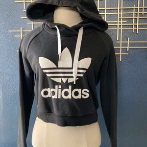 Adidas cropped hoodie